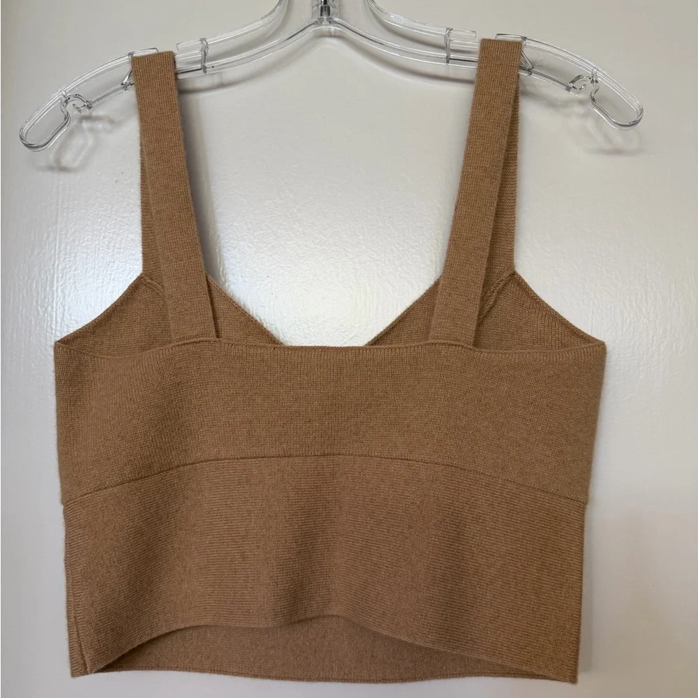 VGUC Anthropologie Cashmere Cropped Sweater Size S - Picture 6 of 7